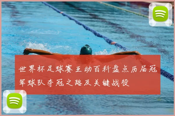 世界杯足球赛互动百科盘点历届冠军球队夺冠之路及关键战役